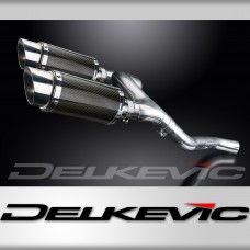 HONDA VFR800 VTEC 2002-2013 Echappement Silencieux 200mm Rond Carbone PISTE