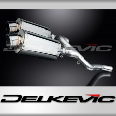 HONDA VFR800 VTEC 2002-2013 Echappement Silencieux 225mm Ovale Inox PISTE