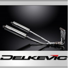 KAWASAKI ZZR1400 2012-2020 Echappement Complet 4-2 DECAT Pot 450mm Ovale Inox