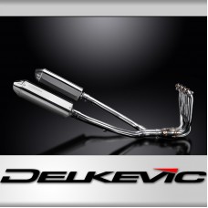 KAWASAKI ZZR1400 2012-2020 Echappement Complet 4-2 DECAT Pot 320 Tri-Ovale Inox