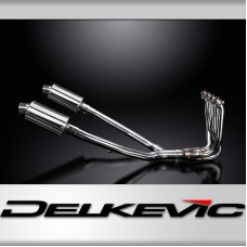 KAWASAKI ZZR1400 2012-2020 Echappement Complet 4-2 DECAT Pot225 Ovale Inox PISTE