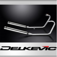 TRIUMPH BONNEVILLE BOBBER 2017 Echappement Complet 2-2 Custom 550 Pot Bullnose