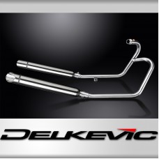 TRIUMPH BONNEVILLE BOBBER 2017 Echappement Complet 2-2 Custom 550 Pot SlashCut