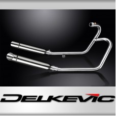 Triumph Bonneville Bobber 2017-2022 Echappement Silencieux 410mm Coupe Oblique