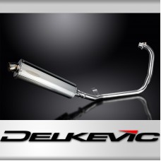 Royal Enfield Himalayan 410 2016-2024 Echappement Silencieux 450mm Ovale Inox