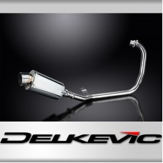 Royal Enfield Himalayan 410 2016-2024 Echappement Silencieux 225mm Ovale Inox