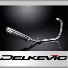 Royal Enfield Himalayan 410 2016-2024 Echappement Silencieux 350mm Rond Carbone