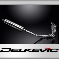 Kawasaki ZZR1400 ZX14 2012-23 Echappement Complet 4-1 DECAT Pot 450mm Inox Ovale