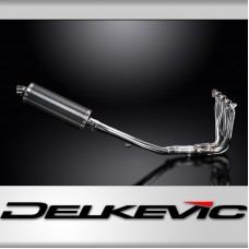 KAWASAKI ZZR1400 2012-2023 Echappement Complet 4-1 DECAT Pot 350mm Carbone Ovale