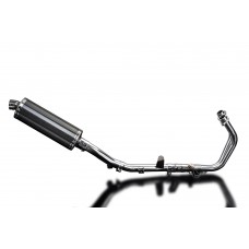 HONDA CBR500R CB500F CB500X 2013-2018 Echappement Complet 350mm Ovale Carbone
