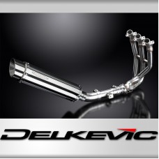 TRIUMPH STREET TRIPLE 675 2013-2016 Echappement Complet 3-1 Pot 350mm Rond Inox