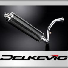 BMW G310R G310GS 2017-2020 Echappement Complet DECAT Pot 450mm Ovale Carbone
