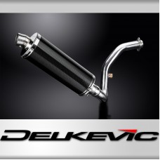 BMW G310R G310GS 2017-2020 Echappement Complet DECAT Pot 350mm Ovale Carbone