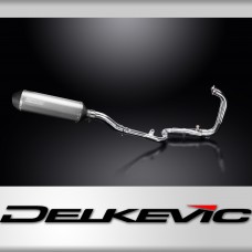 Kawasaki Ninja 300 2013-2019 Echappement 2-1 Silencieux 343mm X-Ovale Titane