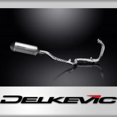 Kawasaki Ninja 300 2013-2019 Echappement 2-1 Silencieux 260mm X-Ovale Titane