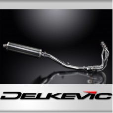 KAWASAKI VERSYS 1000 10-14 Echappement 4-1 Complet Pot 450mm Ovale Carbone