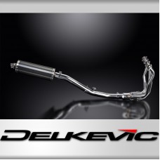 KAWASAKI VERSYS 1000 2010-2014 Echappement 4-1 Complet 350mm Ovale Carbone