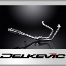 HONDA NT650V DEAUVILLE 1998-2005 Echappement Complet 225mm Ovale Carbone PISTE