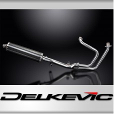 HONDA NT650V DEAUVILLE 1998-2005 Echappement Complet 450mm Ovale Carbone