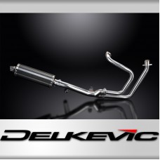 HONDA NT650V DEAUVILLE 1998-2005 Echappement Complet 350mm Ovale Carbone