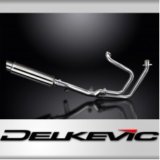 HONDA NT650V DEAUVILLE 1998-2005 Echappement Complet Silencieux 350mm Rond Inox