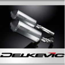 TRIUMPH STREET TRIPLE R 2009-2012 Echappement Silencieux 260mm X-Ovale TITANE