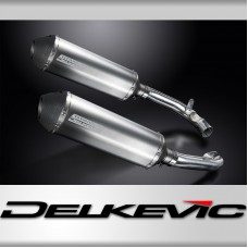 HONDA VTR1000 Firestorm 1997-2003 Echappement Silencieux 2x 343mm X-Ovale TITANE