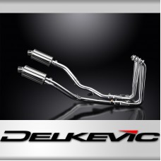 YAMAHA FJR1300 2001-2005 Echappement Complet 4-2 DECAT 225mm Ovale Inox PISTE