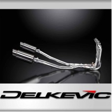 KAWASAKI ZZR1400 2008-2011 Echappement Complet 4-2 DECAT Pot 200 Rond Inox PISTE