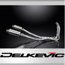 KAWASAKI ZZR1400 2008-2011 Echappement Complet 4-2 DECAT 225mm Ovale Inox PISTE