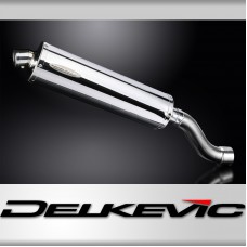 DUCATI Monster 821/1200 2015-19/2014-16 Echappement Silencieux 450mm Ovale Inox