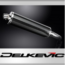 Kawasaki Z900RS Z900SE 2018-2024 Echappement Silencieux 450mm Ovale Carbone