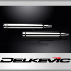 HONDA VTX1300C VTX1300R/T 2001-2009 Echappement CUSTOM Silencieux 550mm BULLNOSE