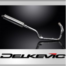 TRIUMPH TIGER 800 2010-2019 Echappement Complet Silencieux 450mm Ovale Inox