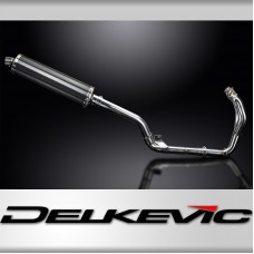 TRIUMPH TIGER 800 2010-2019 Echappement Complet Silencieux 450mm Ovale Carbone