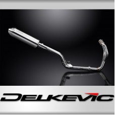 TRIUMPH TIGER 800 2010-2019 Echappement Complet Silencieux 320mm Tri-Ovale Inox