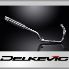 TRIUMPH TIGER 800 2010-2019 Echappement Complet Silencieux 350mm Rond Carbone