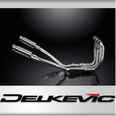 SUZUKI GSX1300R HAYABUSA 08-19 Echappement 4-2 Complet DECAT 200 Rond Inox PISTE