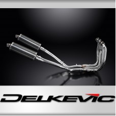 SUZUKI GSX1300R HAYABUSA 08-19 Echappement 4-2 Complet DECAT 350 Ovale Carbone 