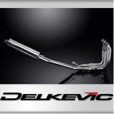 SUZUKI GSX1300R HAYABUSA 08-19 Echappement 4-1 Complet DECAT 450mm Ovale Inox