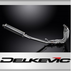 SUZUKI GSX1300R HAYABUSA 08-19 Echappement 4-1 Complet DECAT 450mm Ovale Carbone