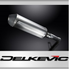 HONDA CBF600N CBF600S 2008-2012 Echappement Silencieux 343mm X-Ovale TiTANE