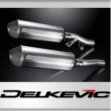 KAWASAKI GTR1000 CONCOURS 1986-2006 Echappement Silencieux 343mm X-Ovale TiTANE