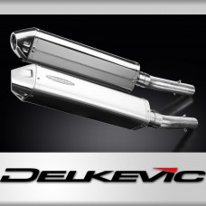 Aprilia Tuono 1000R Factory 06-10 Echappement KIT-Silencieux 420mm TriOvale Inox