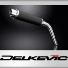 BMW F850GS F750GS 2017-2024 Echappement KIT-Silencieux 350mm Rond Carbone