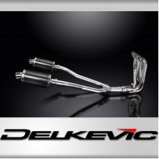 KAWASAKI GTR1400 2007-2020 Echappement Complet 4-2 Pot 225mm Ovale Carbone PISTE