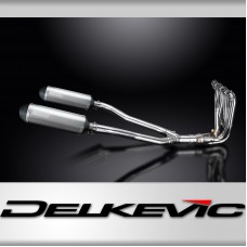 KAWASAKI GTR1400 2007-2020 Echappement Complet 4-2 Pot 343mm X-Ovale TiTANE