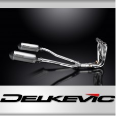 KAWASAKI GTR1400 2007-2020 Echappement Complet 4-2 Pot 260mm X-Ovale TiTANE