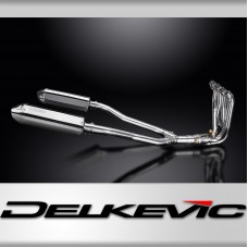 KAWASAKI GTR1400 2007-2020 Echappement Complet 4-2 Pot 320mm Tri-Ovale Inox