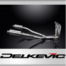 KAWASAKI GTR1400 2007-2020 Echappement Complet 4-2 Pot 225mm Ovale Inox PISTE